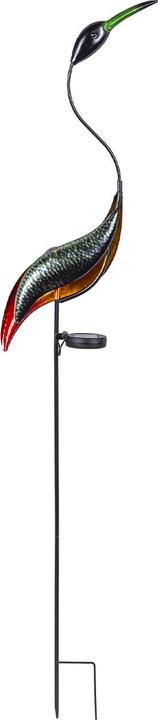 Produktbild HI Solar-LED-Vogel-Gartenstecker: 120cm