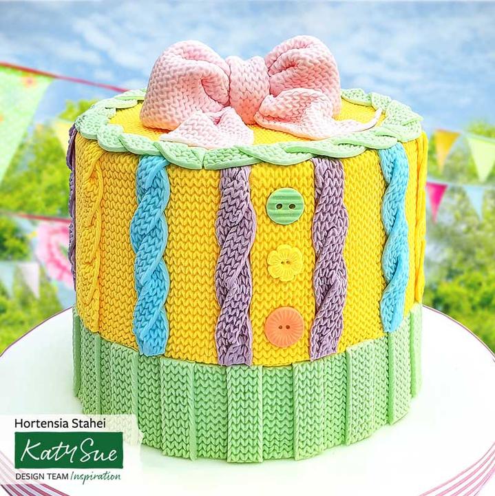 Produktbild Katy Sue Designs Strickmuster Silikonform