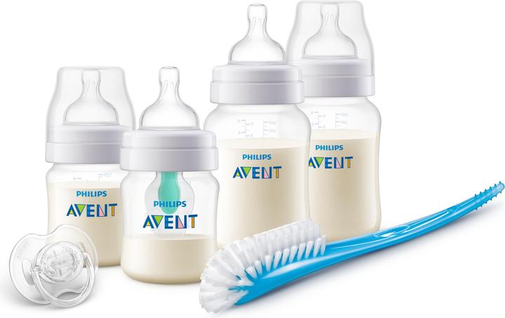 Philips Avent Anti-coliques avec valve AirFree - Ensemble pour nouveau-né (260 ml)