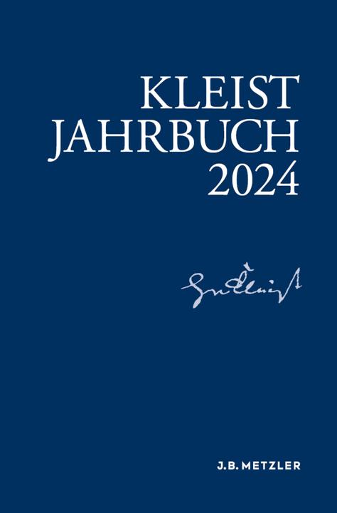 Actual product image Kleist-Jahrbuch 2024 (German, Christian, Gribnitz, Barbara/Moserua, 2024)