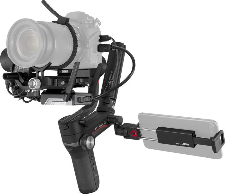 Image du produit Zhiyun WEEBILL-S Kit Pro de transmission d'images (Appareil photo à objectif interchangeable, Appareil photo reflex, 3 kg)