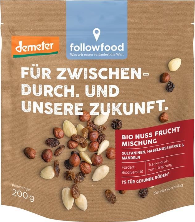 Produktbild Followfood Nuss Frucht M.Bio,Deme (200 g)