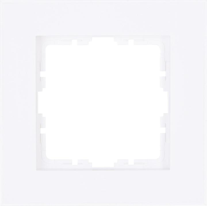Produktbild Kopp 406813002 Abdeckrahmen 1-fach HK07 PURE 86 x 86 9.5 mm- IP20-