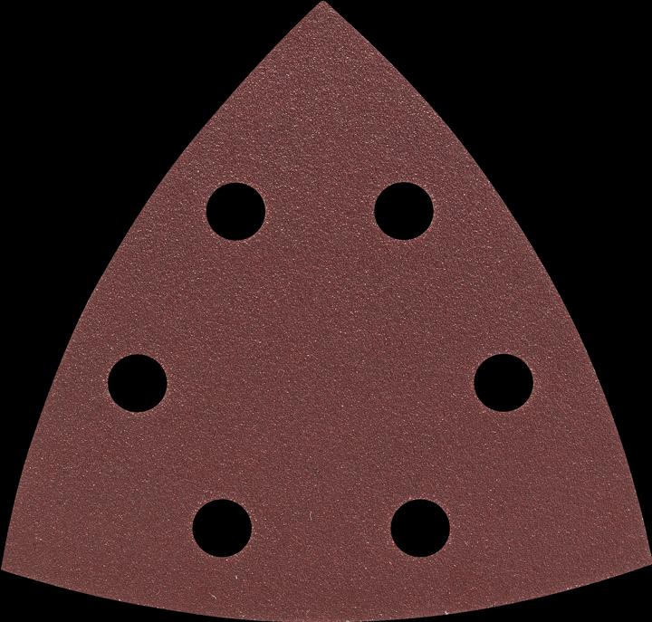 Image du produit Bosch Zubehör Set de feuilles abrasives pour ponceuses Delta, 93 mm, 120, 6 trous, pack de 25 (120)