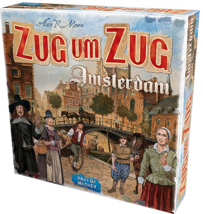 Actual product image Days of Wonder DOWD0021 - Amsterdam - Cities, train to train, 2-4 players, from 8 years (DE edition) (German)