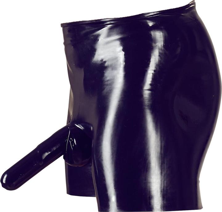 Immagine prodotto LateX Toys Pantaloni con guaina per il pene e preservativo anale (XL)