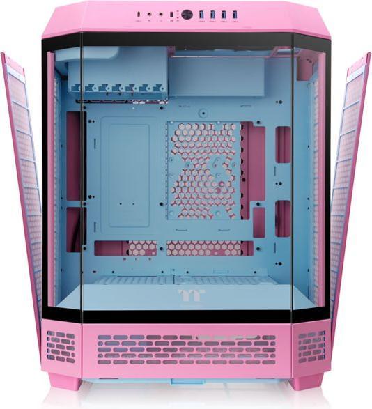 Immagine prodotto Thermaltake The Tower 600 (pink, Tempered Glass x 3) (Mini-ITX, ATX, mATX)