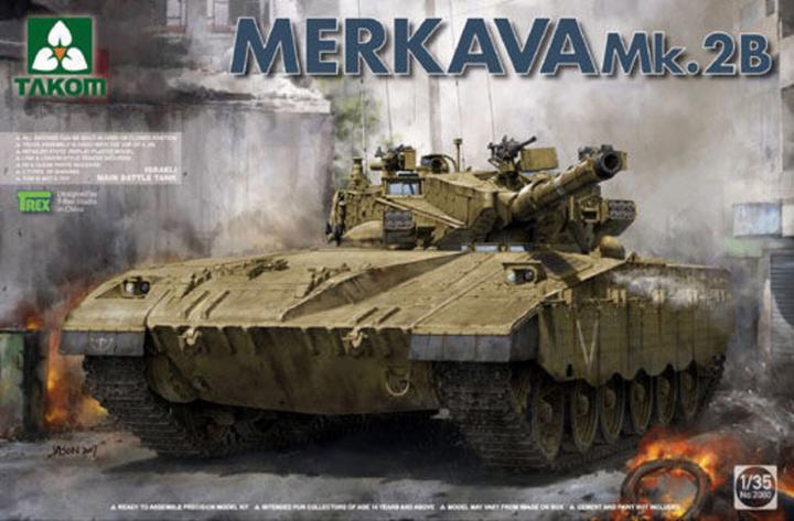 Actual product image Takom Israeli Main Battle Tank Merkava Mk.2b