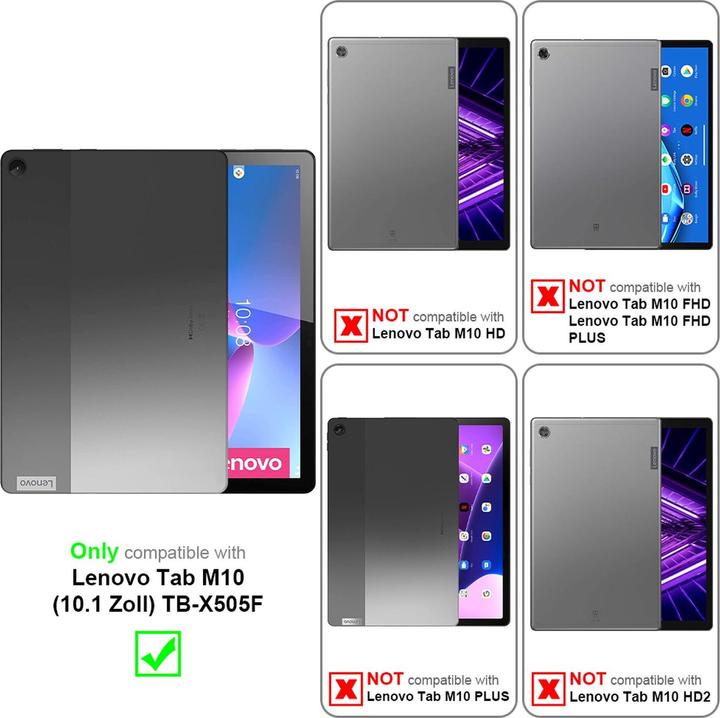 Immagine prodotto Cadorabo Custodia per tablet 360 gradi (Lenovo Tab M10)