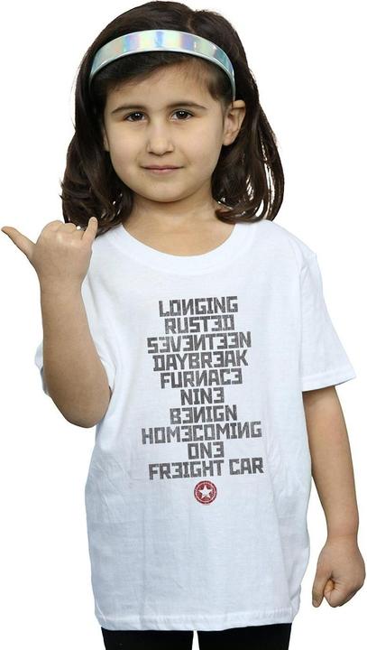 Image du produit - T-shirt WINTER SOLDIER TRIGGER WORDS - Fille (140, 146)