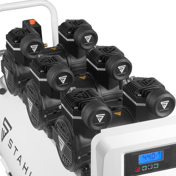 Actual product image Stahlwerk Compressor ST-1010 Pro 10 bar, 6.5 hp, 4.8 kW, 630 l/min, 100 l tank (10 bar, 100 l)