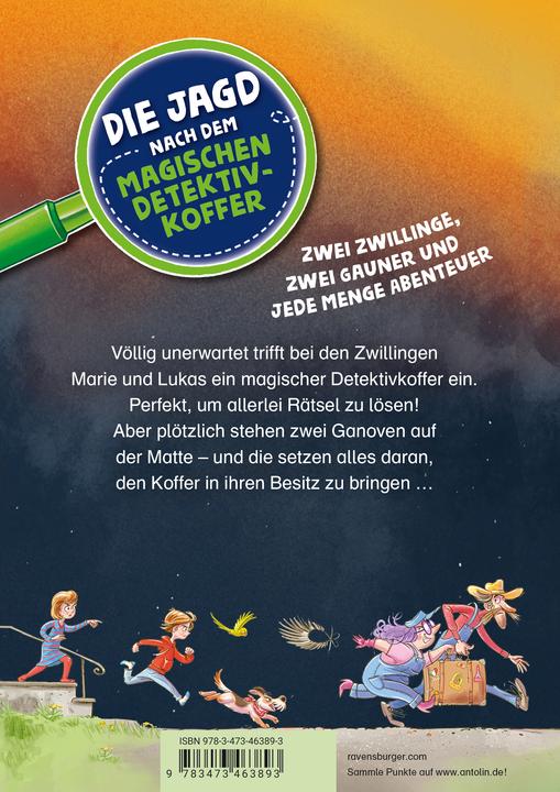 Productafbeelding Ravensburger Die Jagd nach dem magischen Detektivkoffer, Band 1: Die Jagd beginnt! (Duits, Cally Stronk, Patrick Fix, 2024)