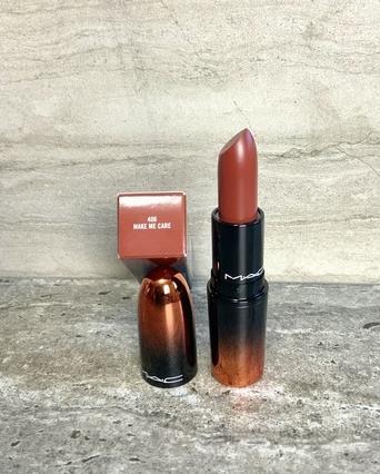 Actual product image MAC Cosmetics Love Me Lipstick (Burnt Orange Red)