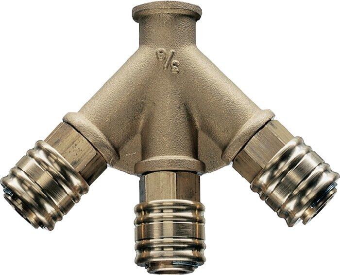 Actual product image EWO Tee 3/8" with quick connectors 1373