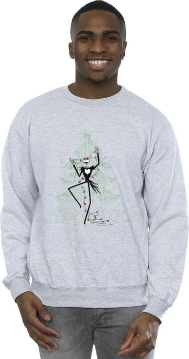 Produktbild Disney The Nightmare Before Christmas Tree Green Sweatshirt (4XL)