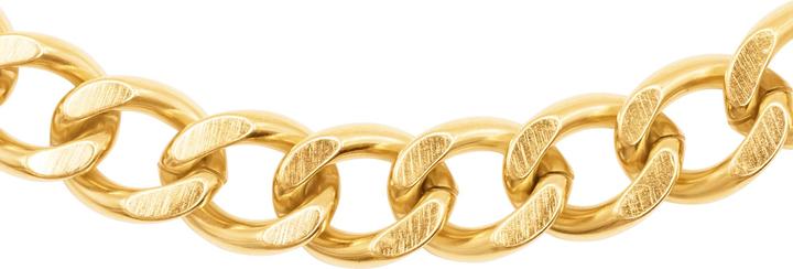 Actual product image Heideman Elias gold coloured (100% stainless steel)