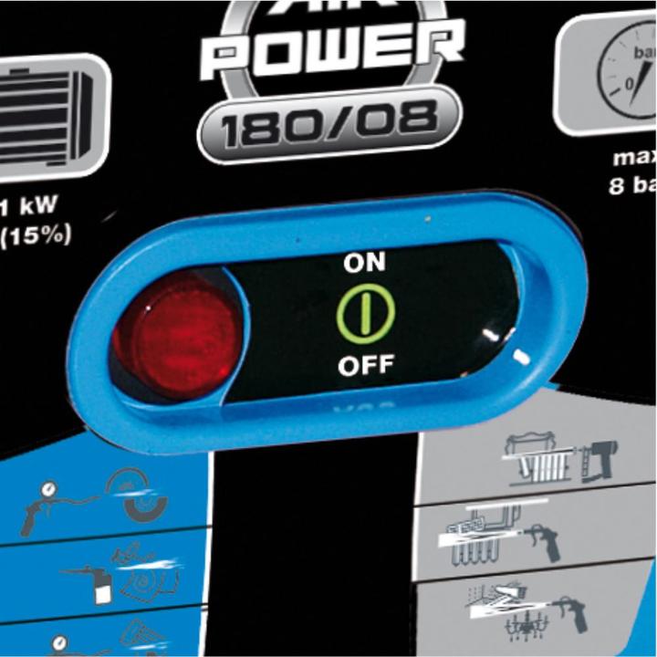 Produktbild Güde Airpower 180/08 (8 Bar, 140 l)