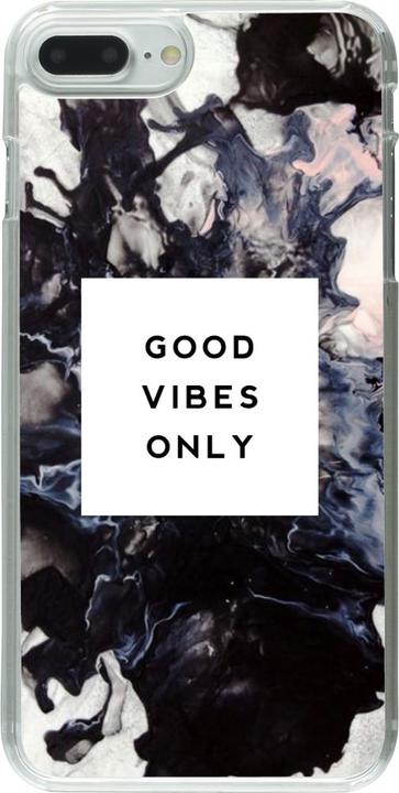 Produktbild PhoneLook Hülle transparent Marble Good Vibes Only (Apple iPhone 7 Plus)