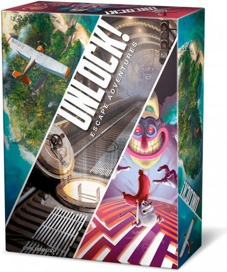 Actual product image Asmodée Unlock Escape Adventures (French)