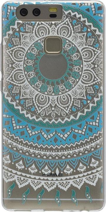 Actual product image König Design Henna Cover for Huawei Nova 2 Case Protective Cover Silicone Bumper Cases Sun Blue (Nova 2)