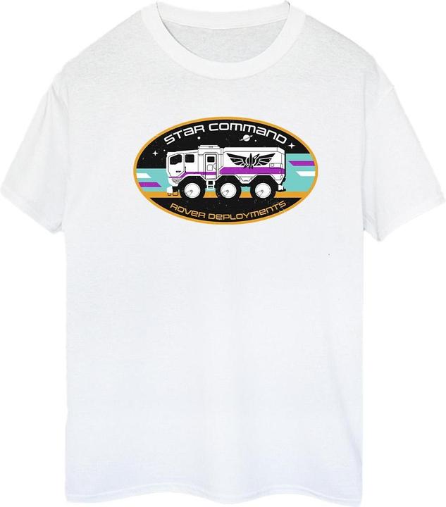 Actual product image Disney Womens/Ladies Lightyear Rover Deployment Cotton Boyfriend T-Shirt (XL)
