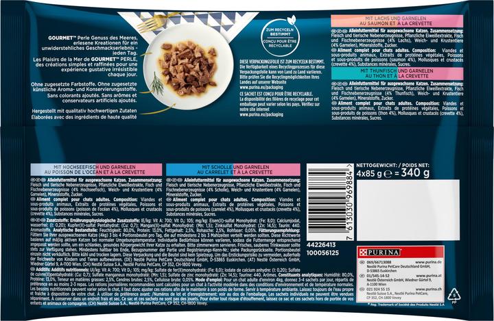 Produktbild Gourmet Perle Genuss des Meeres (Adult, 4 Stk., 85 g)