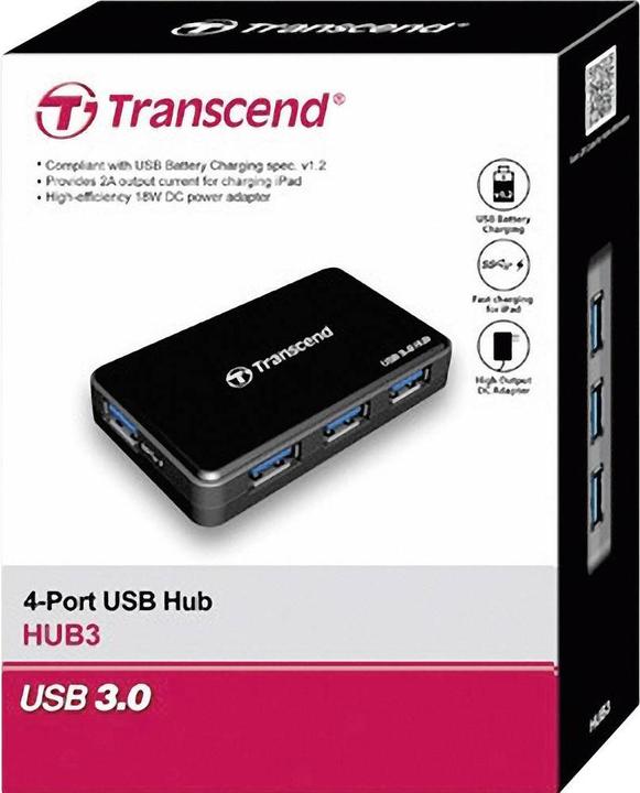 Immagine prodotto Transcend TS-HUB2C (USB-C, 4 Porti)