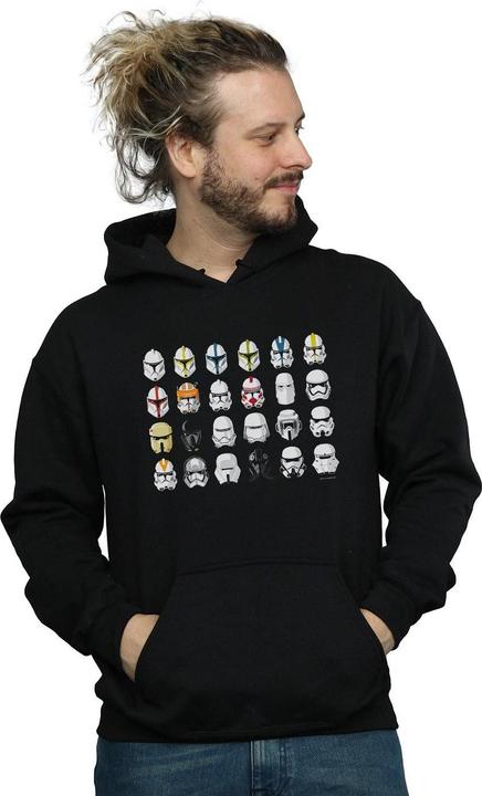 Produktbild Star Wars Trooper Helmets Kapuzenpullover (XXL)