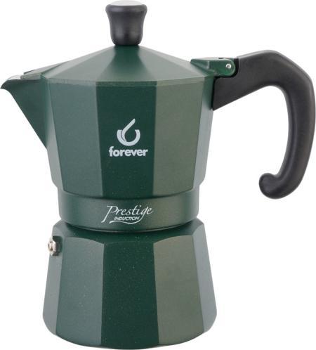 Produktbild Forever Kaffeezubereiter Moka Prestige Induktion 2 Tassen (2 T.)