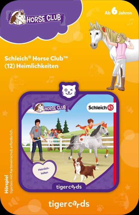 Produktbild Tigermedia Tigercard- Schleich Horse Club (12): Heimlichkeiten (Deutsch)