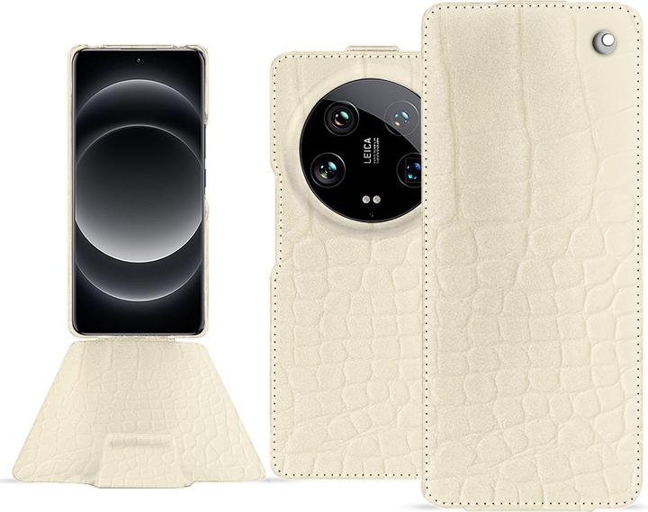 Actual product image Noreve Vertical leather shell (Xiaomi 14 Ultra)