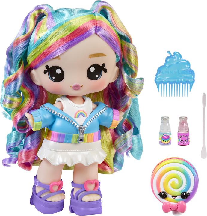 Produktbild MGA Yummiland Large Doll + Lipgloss Pet- Rainbow (Skyler Rainbow Belt)
