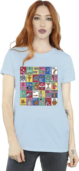 Image du produit Tom & Jerry - T-shirt GRID SQUARES - Femme (M)