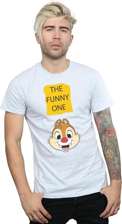 Actual product image Disney Mens Chip N Dale The Funny One T-Shirt (S)