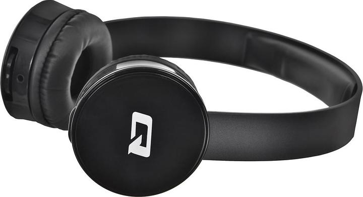 Actual product image Qoltec 50817 headphones/headset Wired Head-band Calls/Music Black (ANC, Cable)