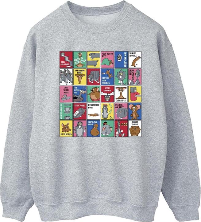Image du produit Tom & Jerry - Sweat GRID SQUARES - Femme (M)