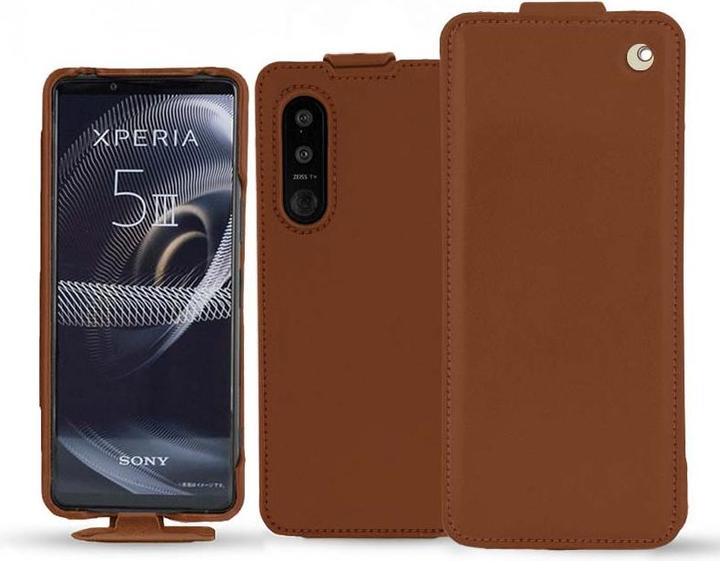 Productafbeelding Noreve Lederen omslag verticaal (Xperia 5 III)