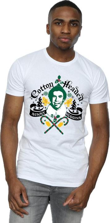 Actual product image Elf Mens Cotton Headed Ninny Muggins T-Shirt (L)