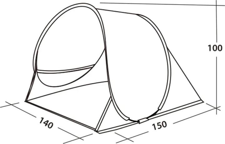Actual product image Easy Camp Oceanic (beach tent, 1.10 kg)