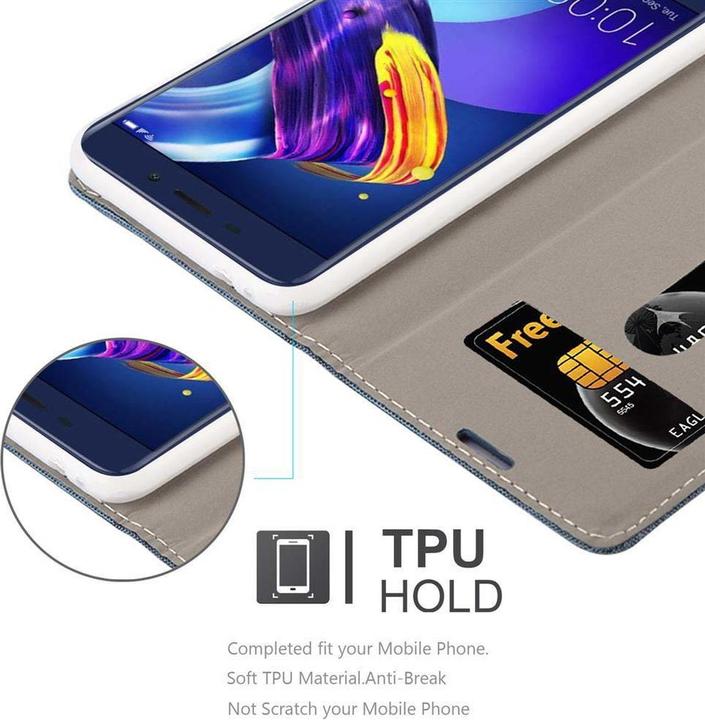 Image du produit Cadorabo Couverture look jeans Book (Honor 6C Pro)