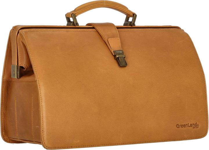 Immagine prodotto Greenland Nature Valigetta medico in pelle 40 cm (21 l, Bagaglio a mano (fino a 50 litri))