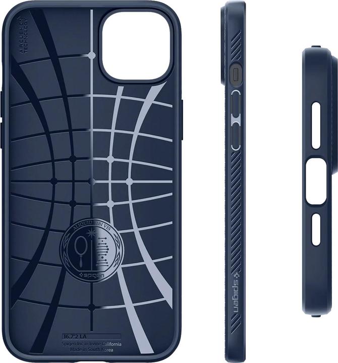 Produktbild Spigen Liquid Air for iPhone 14 navy blue (Apple iPhone 14)