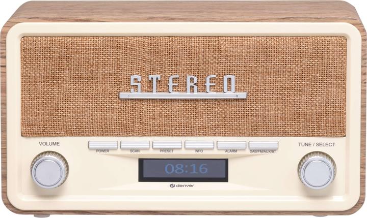 Actual product image Denver DAB-18LW (FM, DAB, Bluetooth)