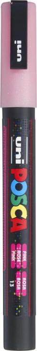 Actual product image Posca Marker PC-3M round tip (Glitter Pink, 1.30 mm, 1 x)