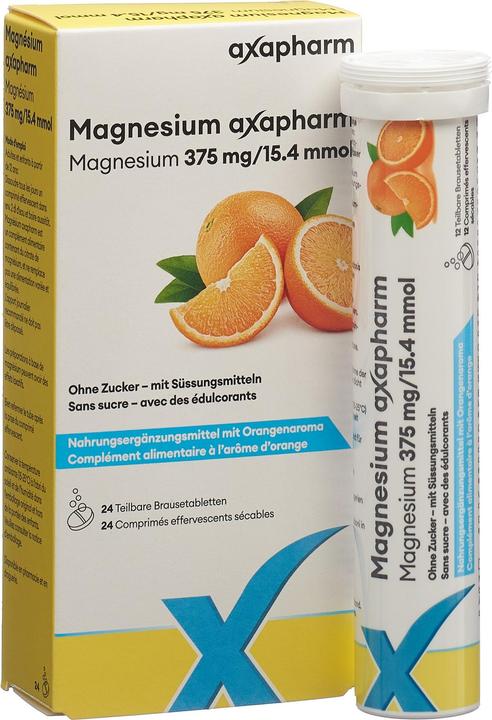 Produktbild Magnesium Vital Brausetablette 375 mg (24 Stück, Brausetablette, Tabletten, 207 g)