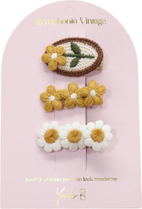 Image du produit Yuko.B Barrettes cheveux 3 pcs. Vintage (3 pcs)
