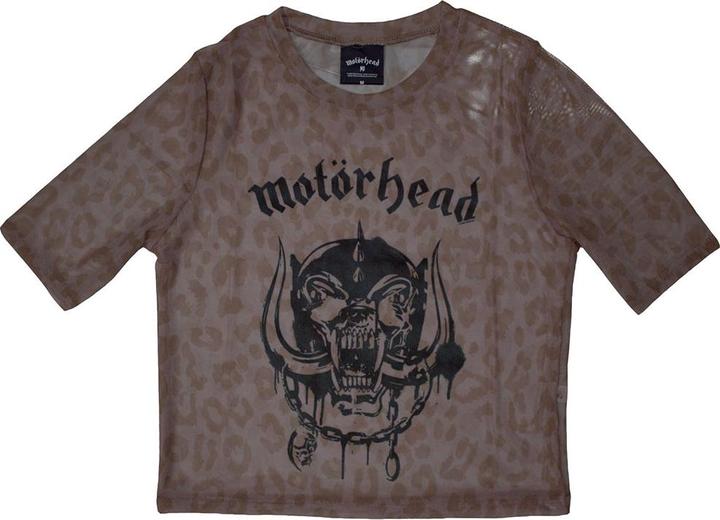 Motorhead Warpig Netzgewebe Crop Top (Girlie)