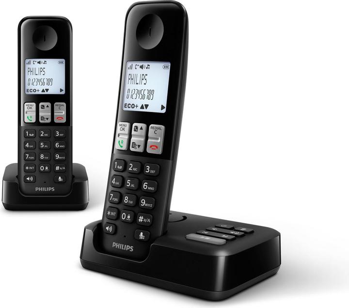Produktbild Philips D2352B - Schnurlostelefon mit Anrufbeantworter
