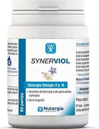 Image du produit Nutergia SYNERVIOL 180 Pearls NUTERGY Noir/Blanc Standard (Lait pour le corps)