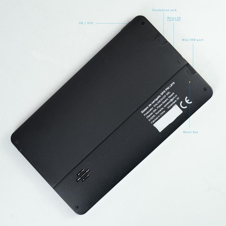 Actual product image PNI GPS navigation system L810 7-inch screen, 800 MHz, 256 MB DDR, 8 GB internal memory, FM-Se (7")